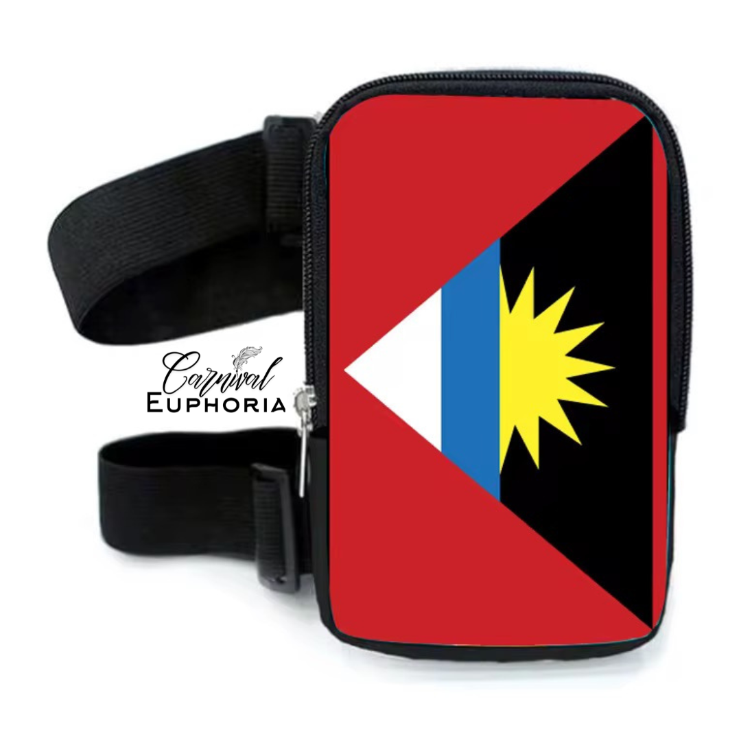 Caribbean Flag Thigh Bag