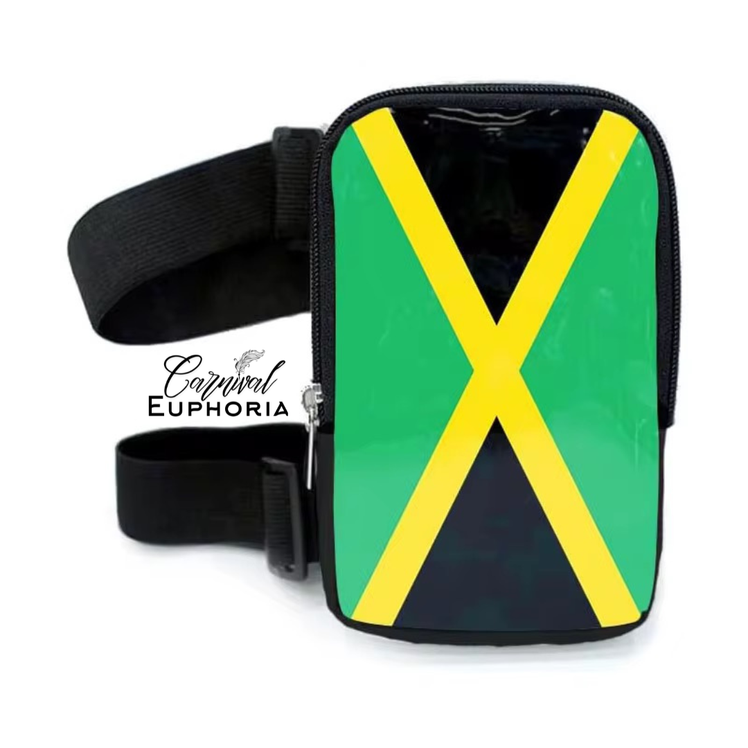 Caribbean Flag Thigh Bag