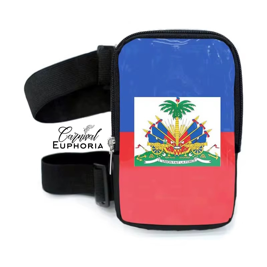 Caribbean Flag Thigh Bag