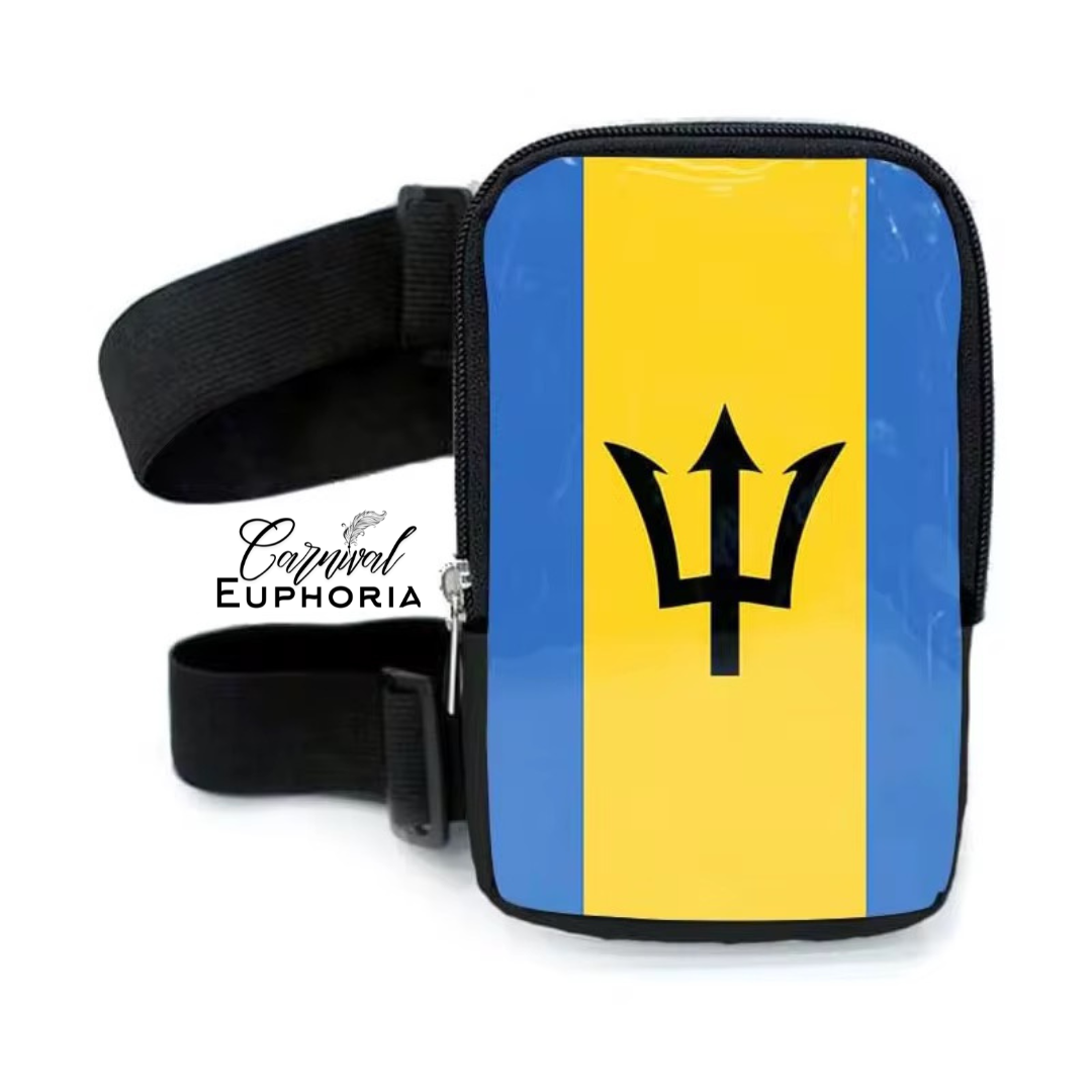 Caribbean Flag Thigh Bag